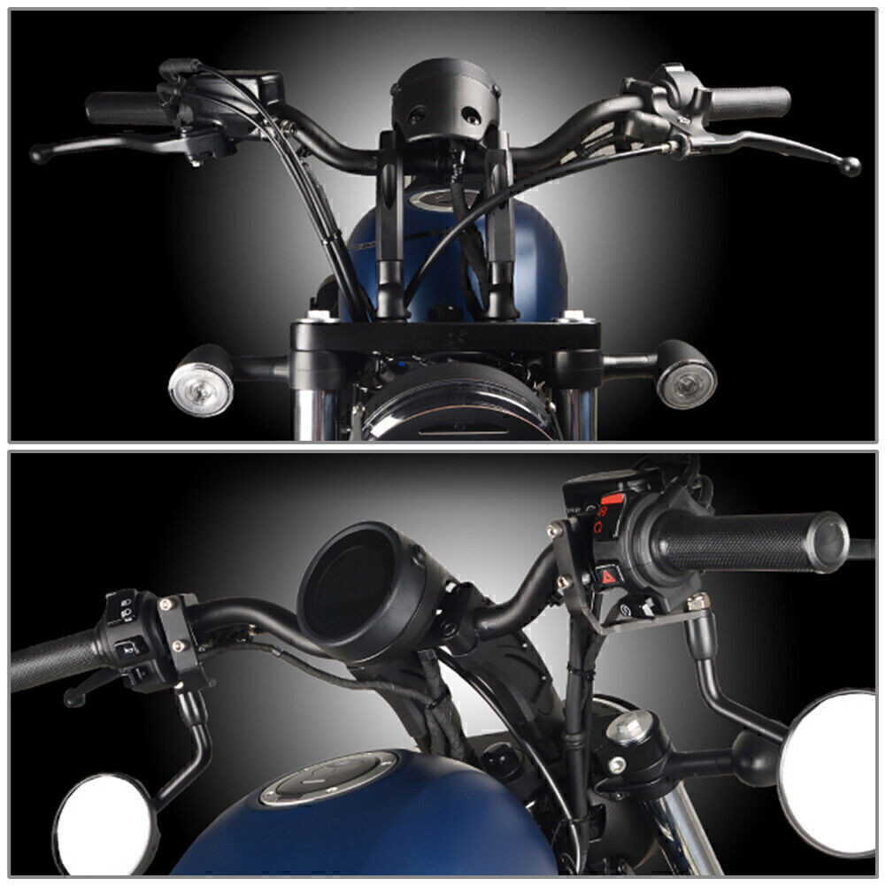 Handlebar Risers Lift Clamp Adapters for Honda Rebel CMX 500 300 CMX500 CMX300
