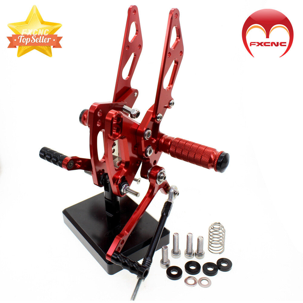 Footpeg CNC gear feet for Kawasaki Z1000 ABS Z1000R 2011-2020 rear assembly.