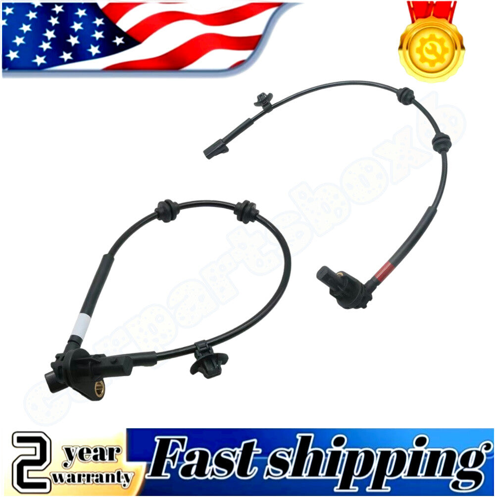 4-piece set of rear, front, left, and right ABS wheel sensors for Hyundai for Genesis Coupe 2008-2016