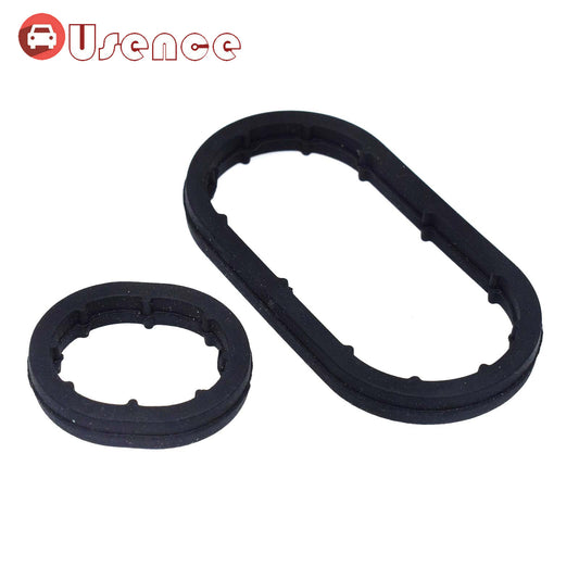 Engine Oil Cooler Seal Ring Gasket Set for Mercedes-Benz 1121840261 1121840361