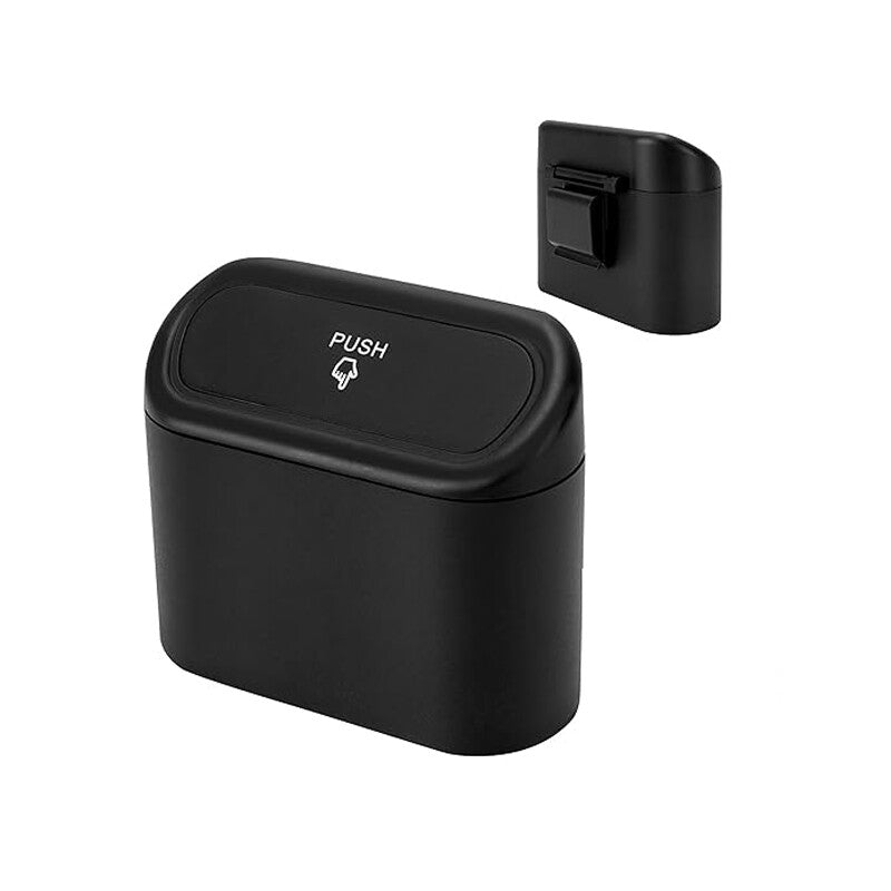 1Pc Car Trash Can for Mini Garbage Dust Holder Box Rubbish Bin Interior Accessories