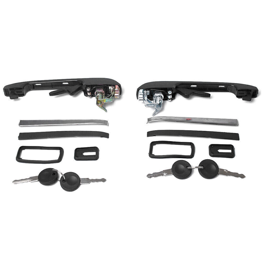 Front Left+Right Door Handle for Passat for Jetta 16 I 1 for Golf 17 MK1 MK2 1974-94 Car