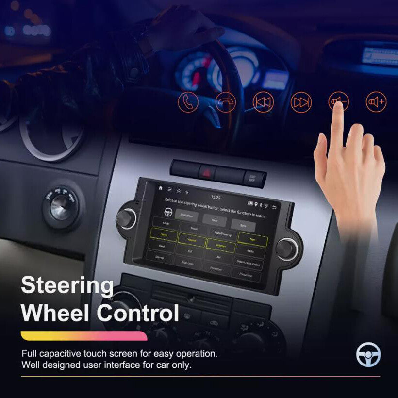 Android 13 CarPlay GPS for 2006-2008 for Dodge for Ram 1500 2500 3500 Car Stereo Radio