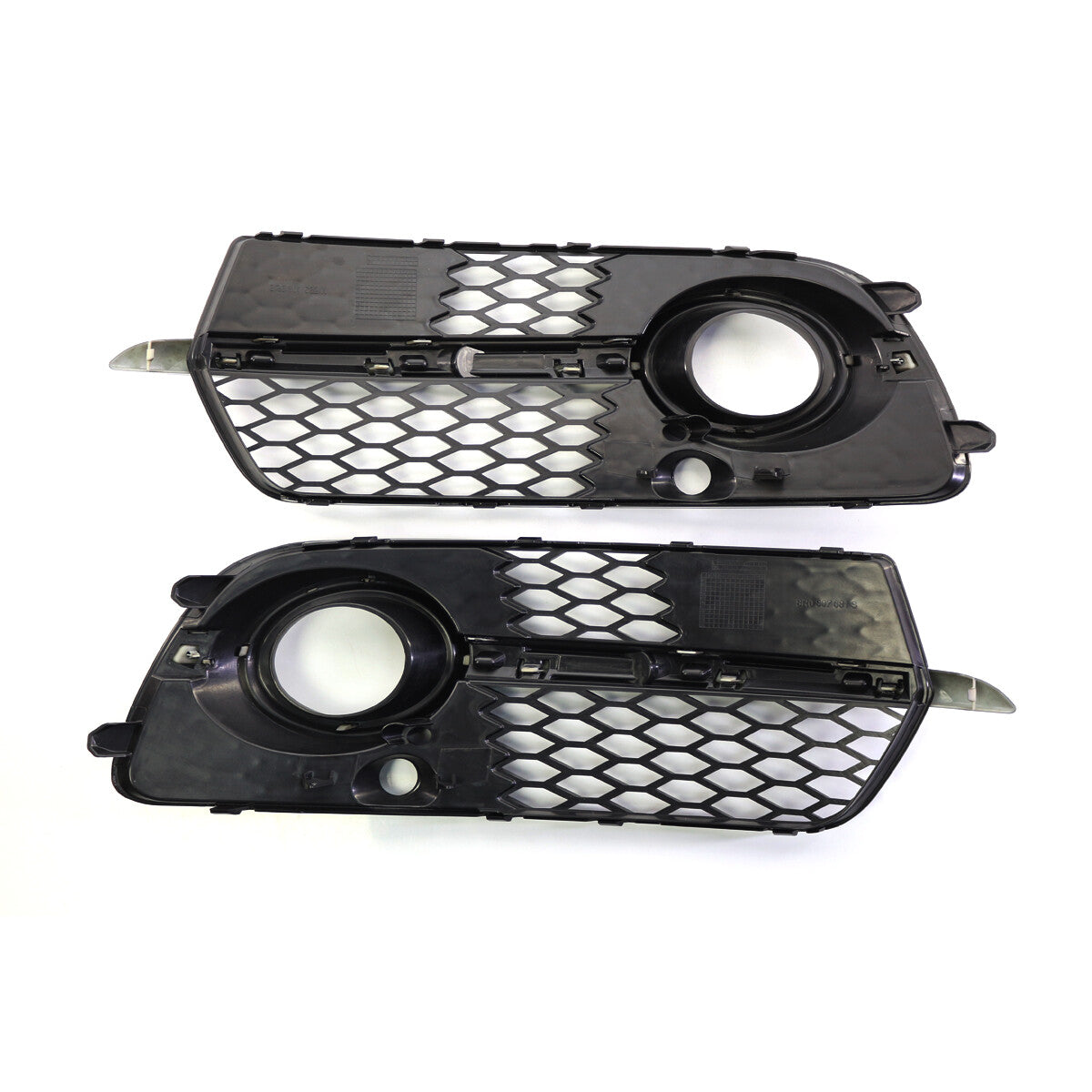 Dual front fog light grille cover for Audi Q5 Sport S Series 2013 - 2017