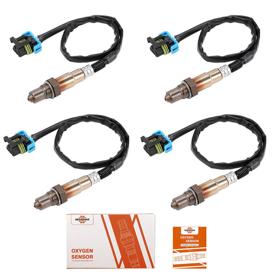 Set of 4 Oxygen O2 Sensor For 2009-2017 for Buick for Chevy for Cadillac for GMC for Saturn 234-4815