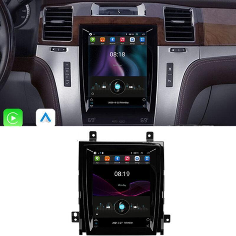 Unit Android 10.0 GPS Head for Cadillac for Escalade 07-14 Car Radio 9.7 Vertical