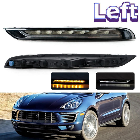 Left Daytime Running Light for Porsche Macan 95B Base S Turbo GTS SUV 2014-2018