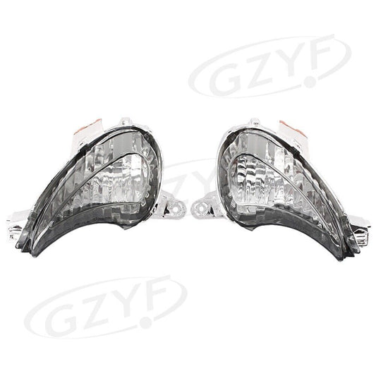Front Turn Signal Blinker Lamp Lens Cover for Suzuki Hayabusa GSXR1300 08-10 09