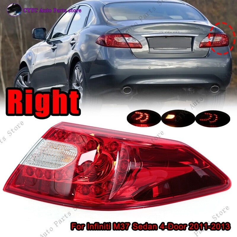 Right for Infiniti M37 2011-2013 4-Door Sedan Tail Light Turn Signal Lamp