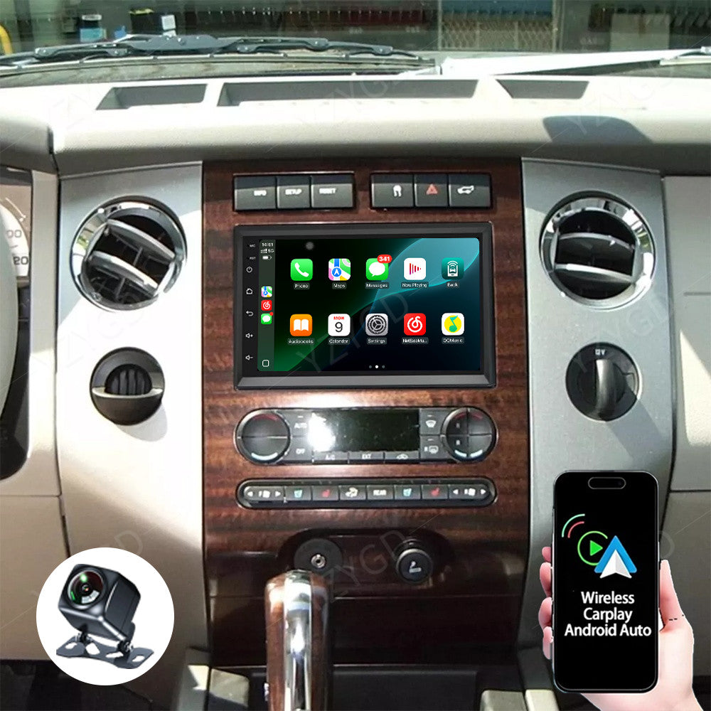 for Ford Expedition 2007-2014 Stereo Android Auto Carplay Car Radio Screen GPS