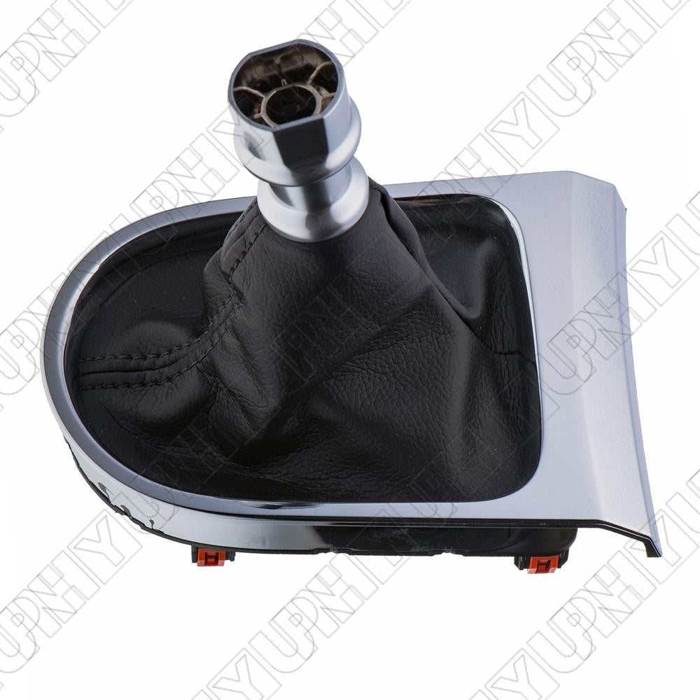For 2015-2017 for Ford for Mustang Manual Trans Gear Shift Knob Boot Trim GR3Z-7277-AA