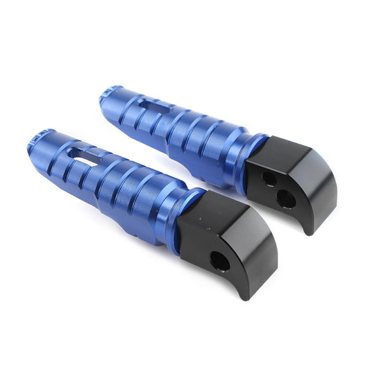 Motorcycle Rear Footpegs Pedal Pads Fit for YAMAHA MT-10 MT-09 MT-07 YZF-R6 R1 Blue