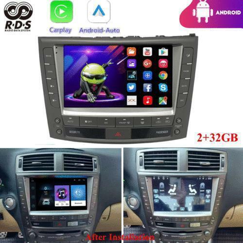 for Lexus IS 2005-2012 9 Car GPS Radio Navigaiton Player Build-in Carplay 2+32G