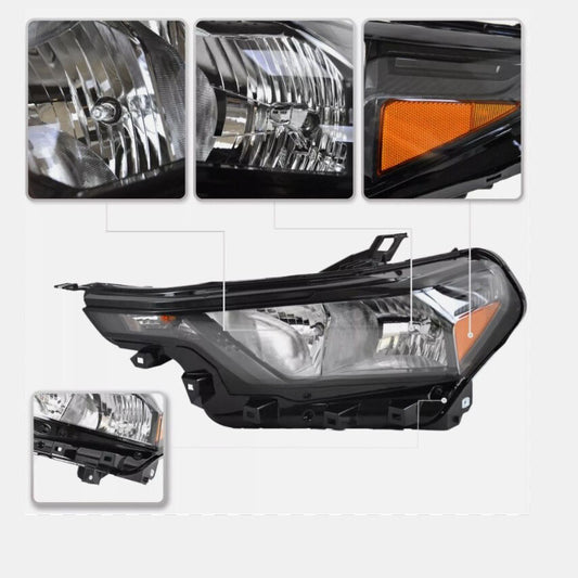 Halogen headlight assembly for 2023 and 2024 for Chevrolet Colorado (left + right -)