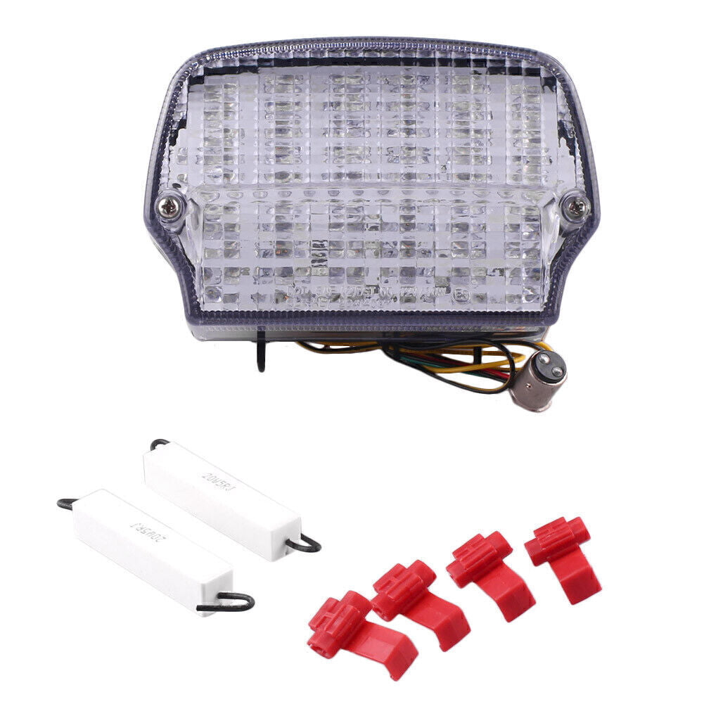 Clear LED Turn Signals Brake Lights Fit for BMW R100R 1992-1995