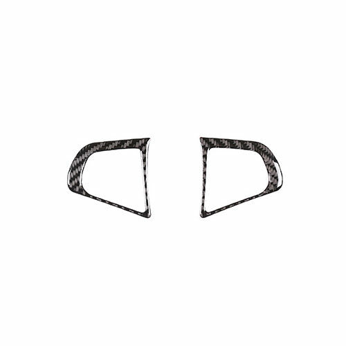 Carbon Fiber Steering Wheel Button Frame Trim For 2019-2021 for BMW 3 Series G20/G28