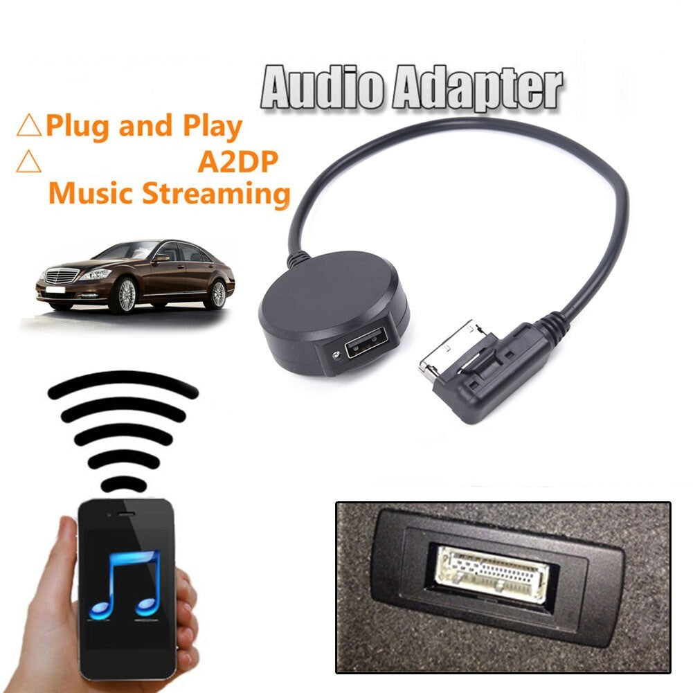 Interface Wireless Bluetooth Adapter USB Music AUX Cable/for for Mercedes-Benz