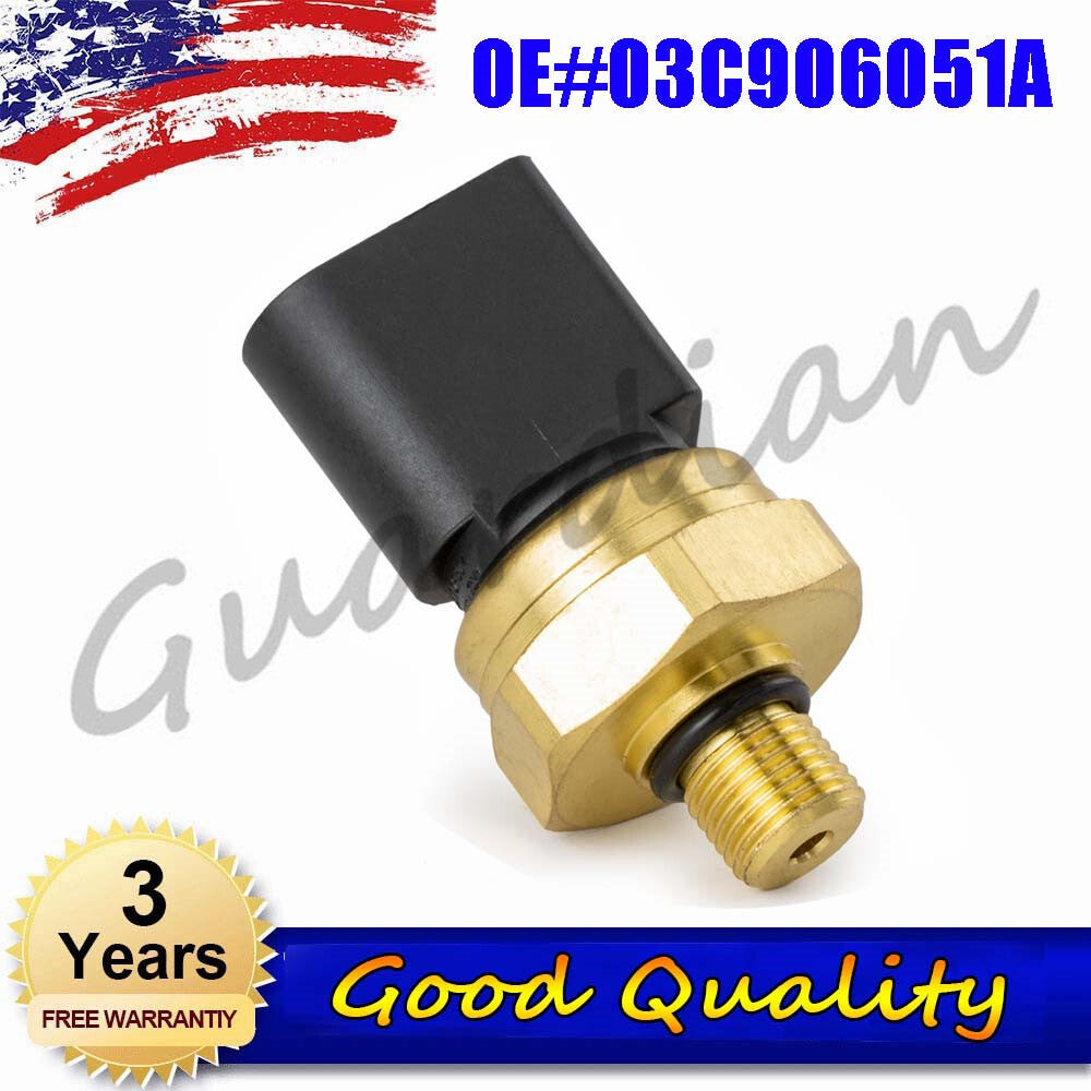One fuel pressure sensor, 03C906051A, is suitable for Audi Q7, for Volkswagen CC, and for Passat .