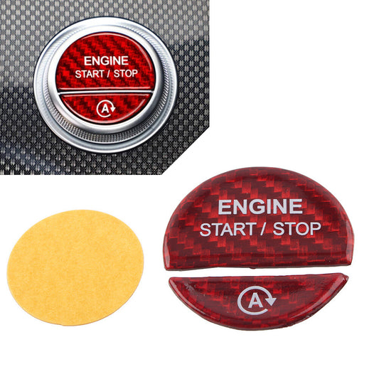 Engine Start Stop Button Cover Trim Red for Mercedes-Benz C-Class W206 2022+ mo