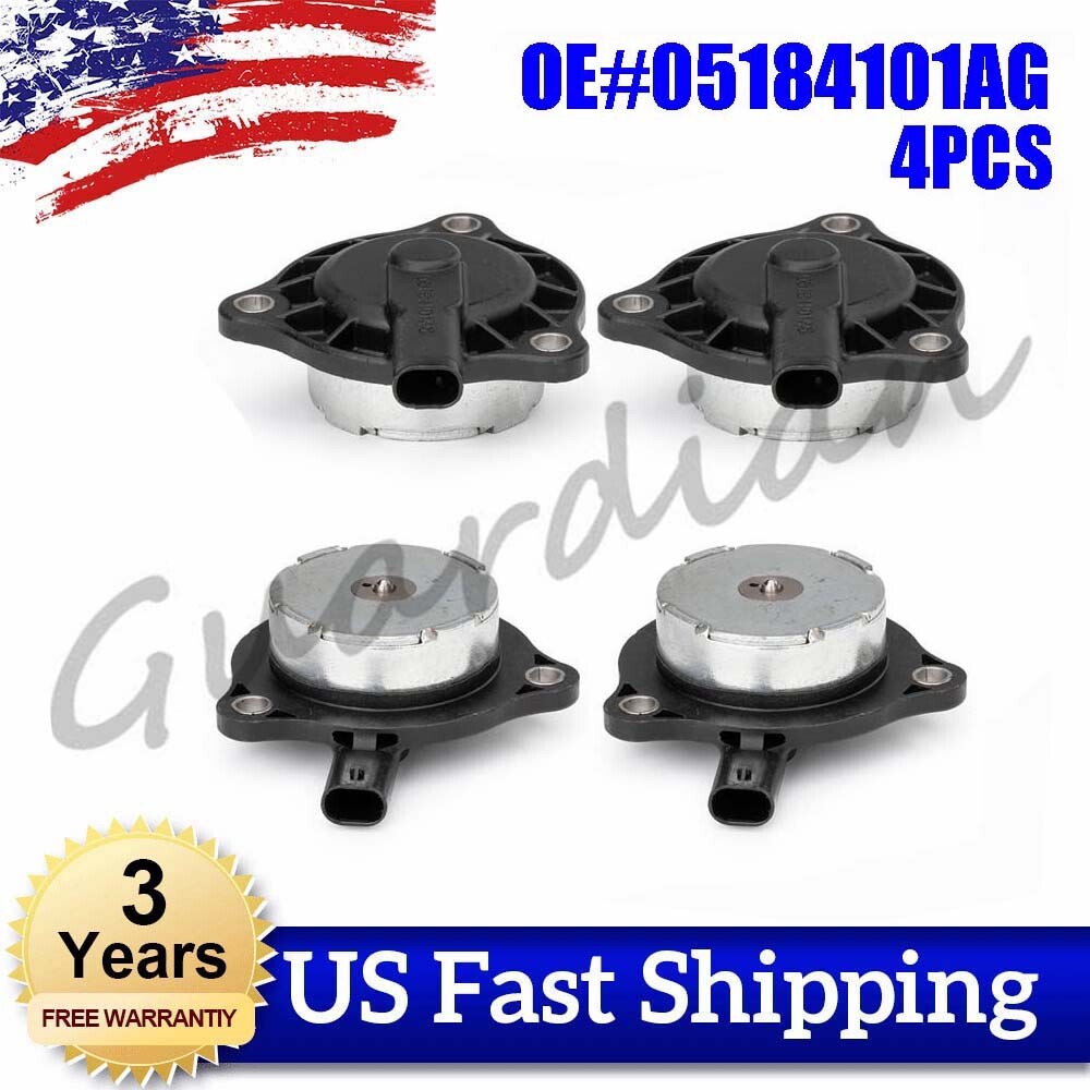 4-piece Camshaft Phaser Actuator VVT Solenoid Valve 05184101AG suitable for Dodge , for Jeep , for Ram , for Chrysler