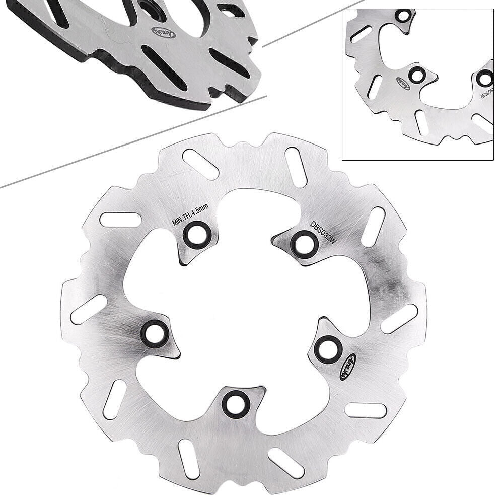 Fit for Suzuki TL1000R 1000S GSXR750/600/1000 1996-2014 Silver Rear Brake Disc Rotor
