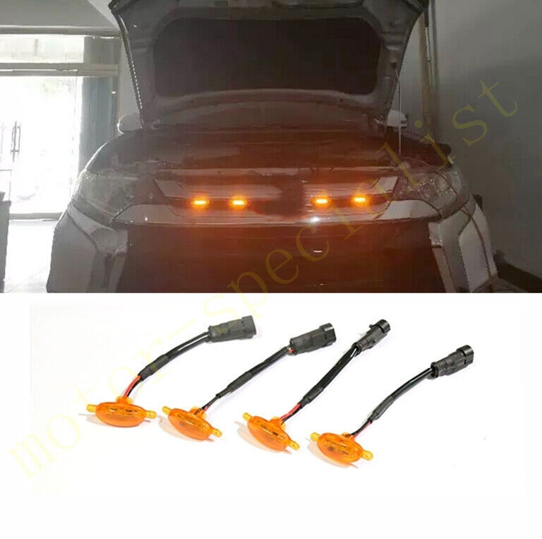 Hood Grille LED Light Raptor Style Grill Lamp for Mitsubishi Outlander 2016-2021