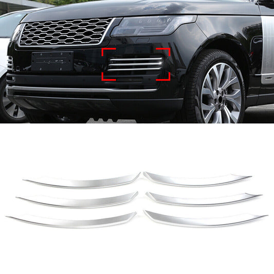 Bumper Fog Light Lamp Cover Trim Fit for Land Rover Ranger for Rover Vogue L405 2018-21
