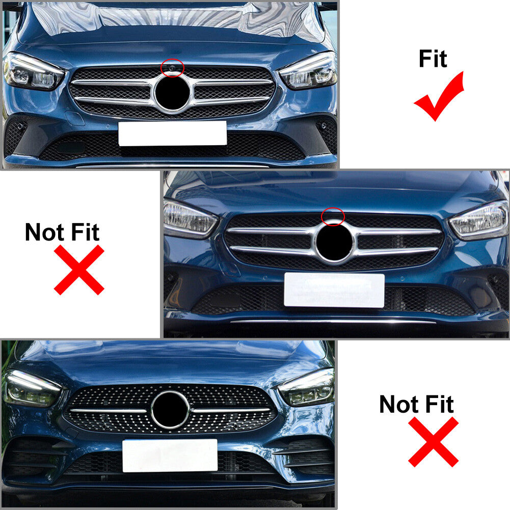 GTR Style Front Bumper Hood Radiator Grille for Benz B Class W247 2020-2022 21