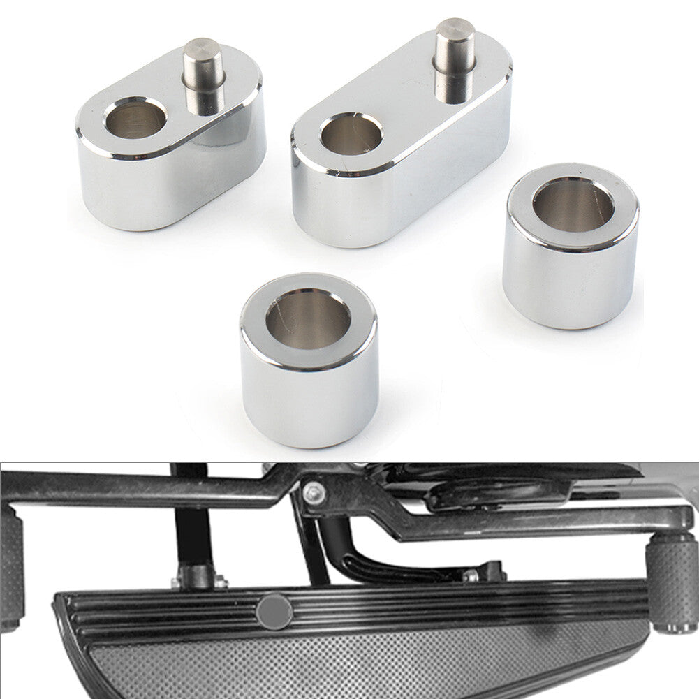 Driver Floorboard Spacer Extension Fit for Harley FLTRX Road Glide 2015-2021 Chrome