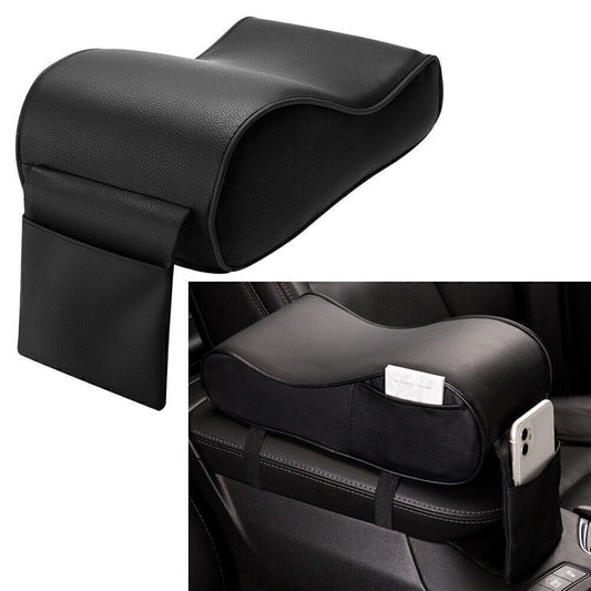 Universal Car SUV Armrest Pad Cover Auto Center Console Box Cushion Mat Black