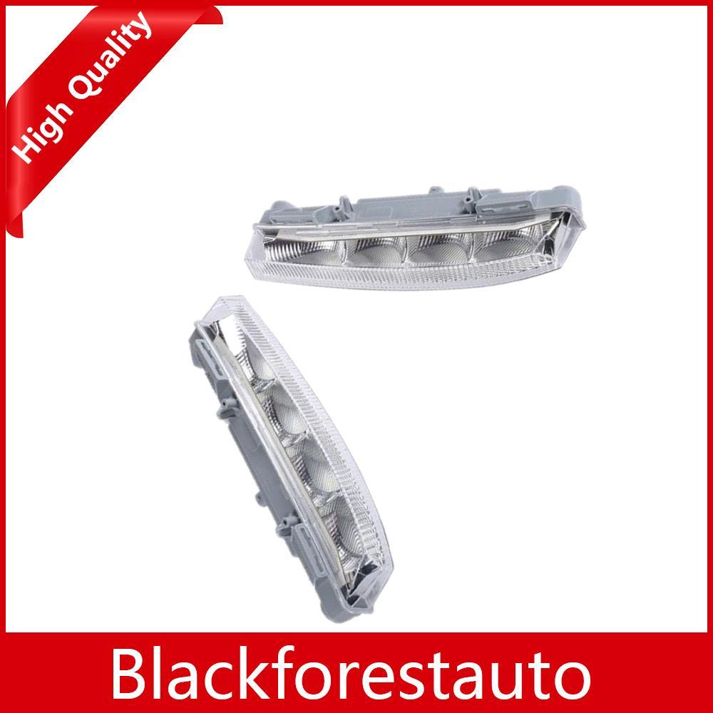 2pcs Fog Lamp Daytime Running Light Left Right for Mercedes W204 C63 AMG