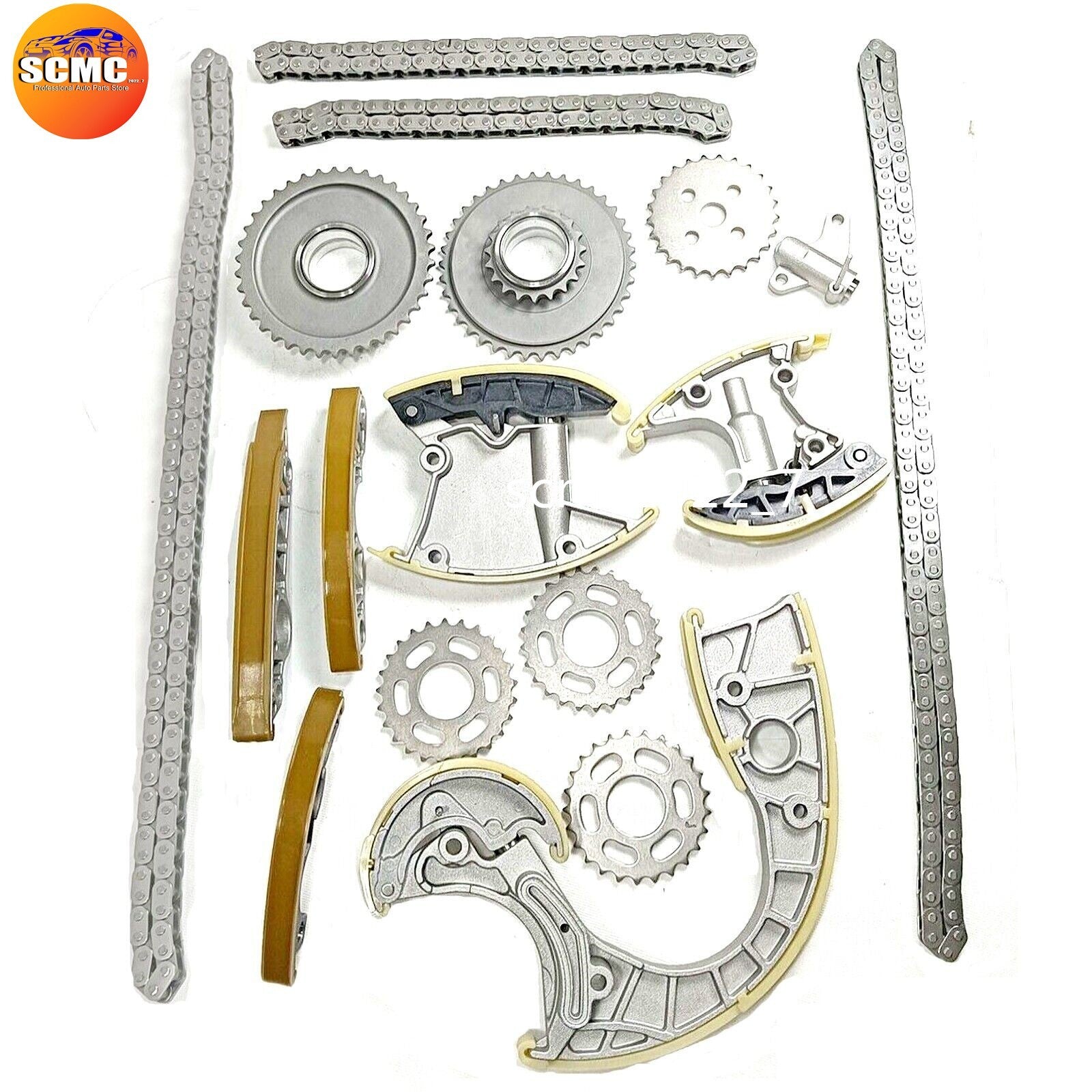 Timing Chain Tensioner Sprocket Kit for VW Touareg for AUDI A4 A6 Q7 BMK BKN ASB BUN
