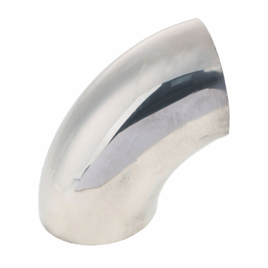 Automotive 2.5-inch 63mm 90¡« Stainless Steel Elbow Exhaust Pipe Bend Elbow Fittings