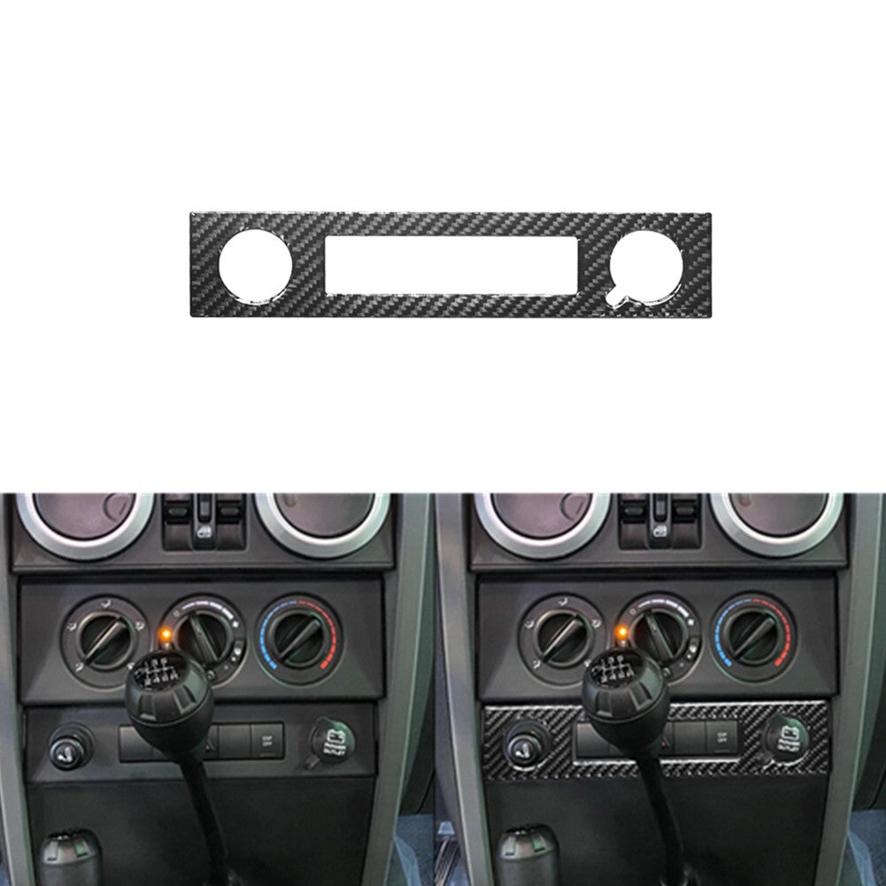 Carbon fiber socket / cigarette lighter for Jeep for Wrangler 2007-2010 type A
