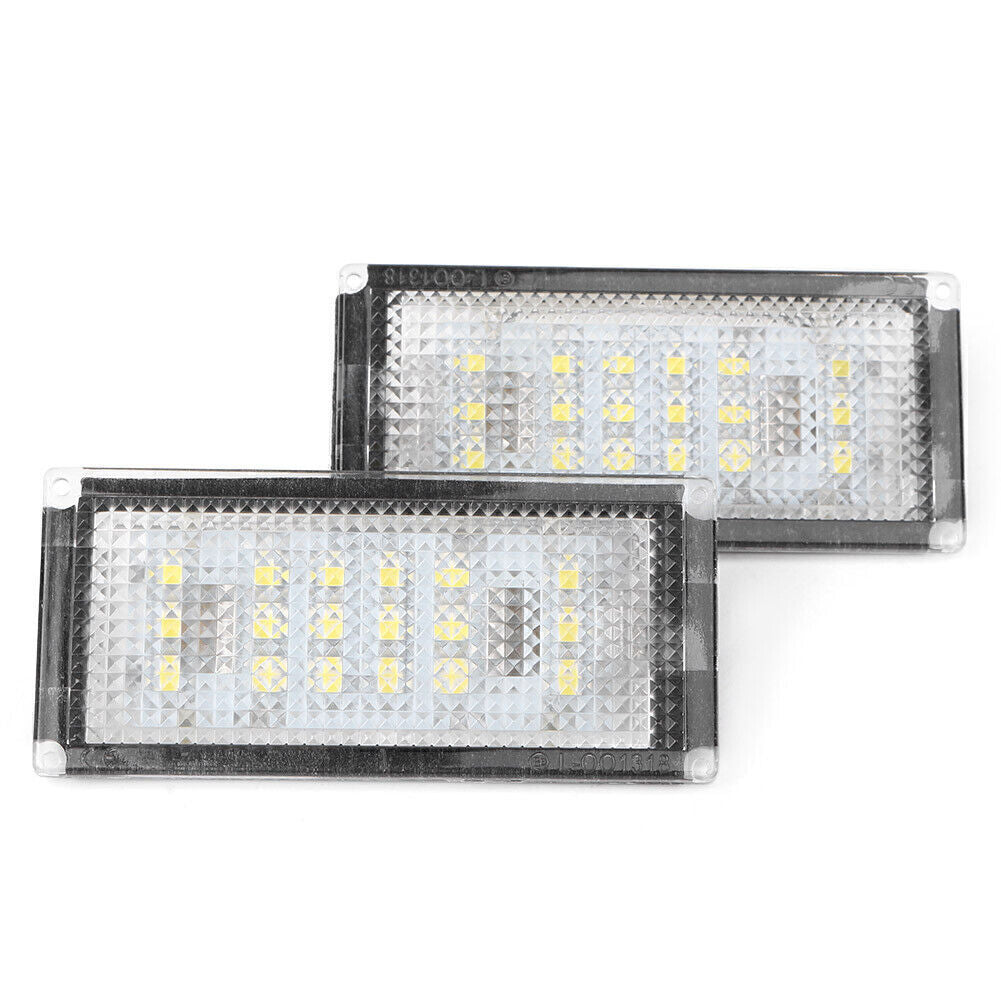 LED License Plate Number Light Lamp for BMW 3 Series E46 2D 325Ci/330Ci 2PCs Car