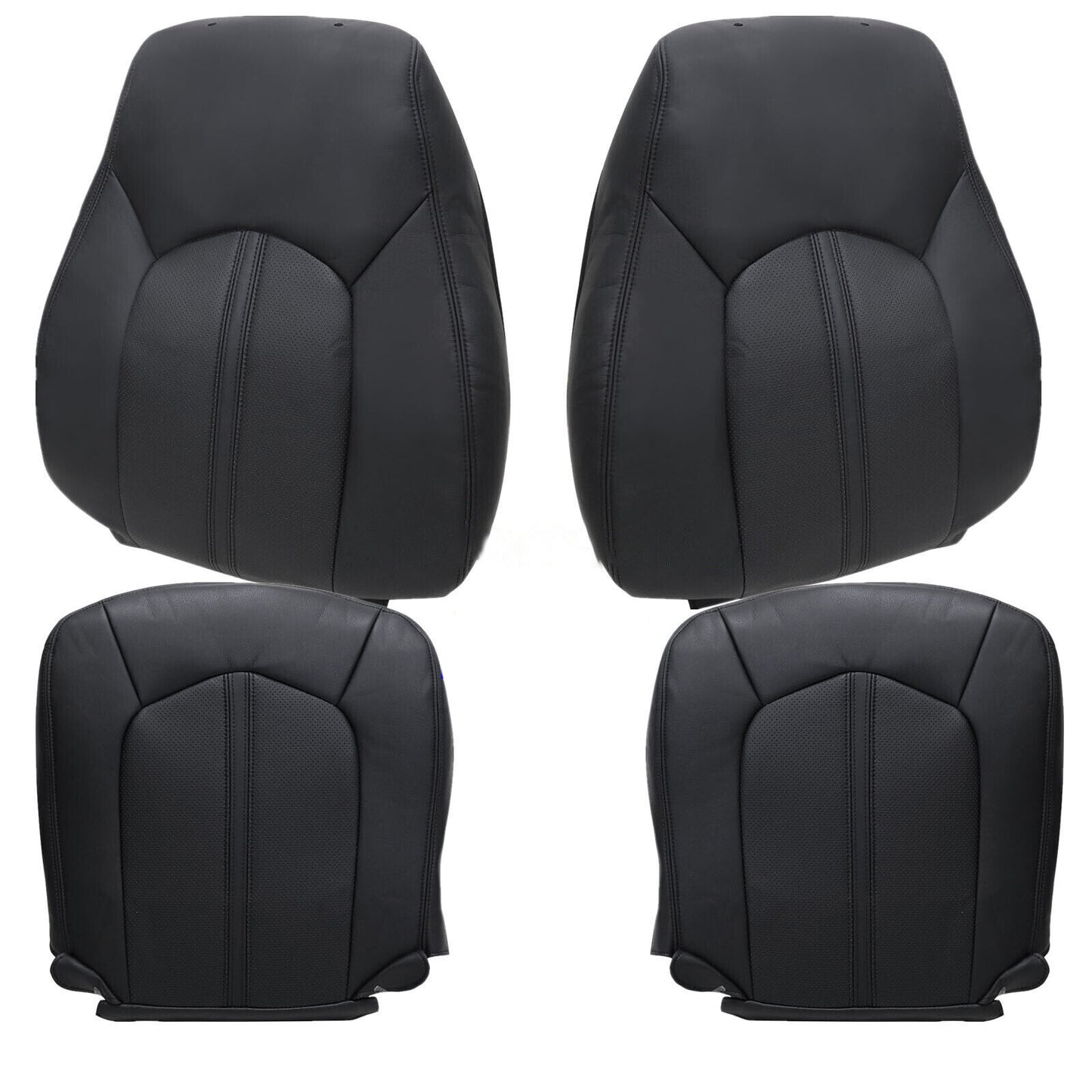 4PCS Front Driver  Passenger Side Leather for Seat Cover for Cadillac CTS 2008-2013