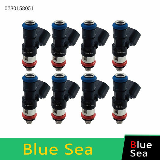 8pc gasoline Fuel Injectors 06-15 for Chevrolet for Corvette LS3 L99 Camaro SS 42LB