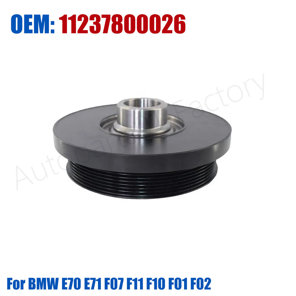 11237800026 Crankshaft Belt Pulley for BMW E70 E71 F07 F11 F10 F01 F02