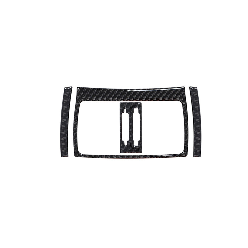 4X Carbon Fiber Rear Storage Box Frame Cover Trim for BMW X3 F25 X4 F26 2011-17