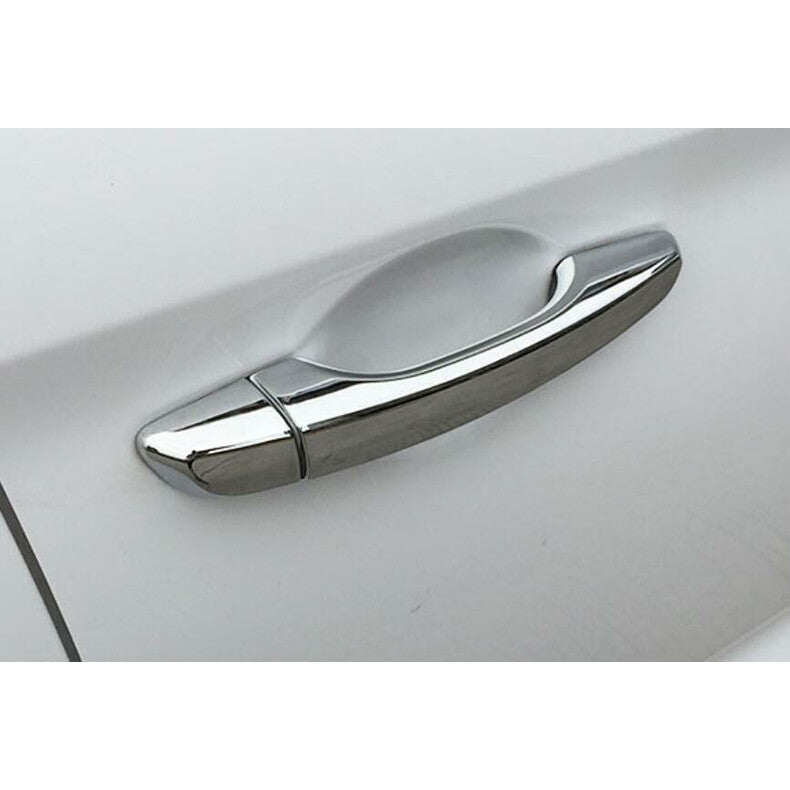 for Hyundai for Elantra 2017-2020 Chrome Exterior Door Handle Molding Cover Trim 8x