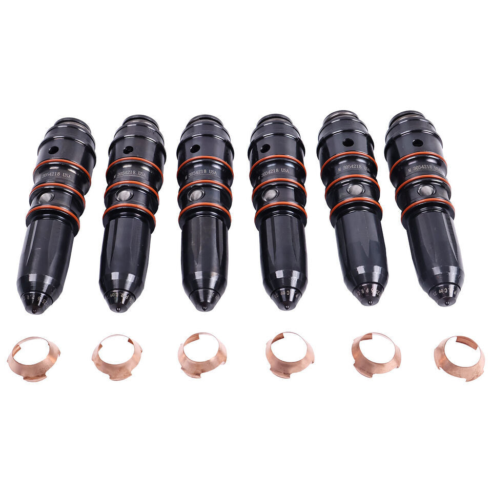 6Pcs Injector PTD 3054218 3054213 3018566 3013725 3047985 For N855 NT855