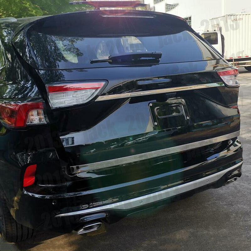 STAINLESS Rear Tailgate Door Trunk Lid Cover Trim for Ford Kuga Escape 2020-2024