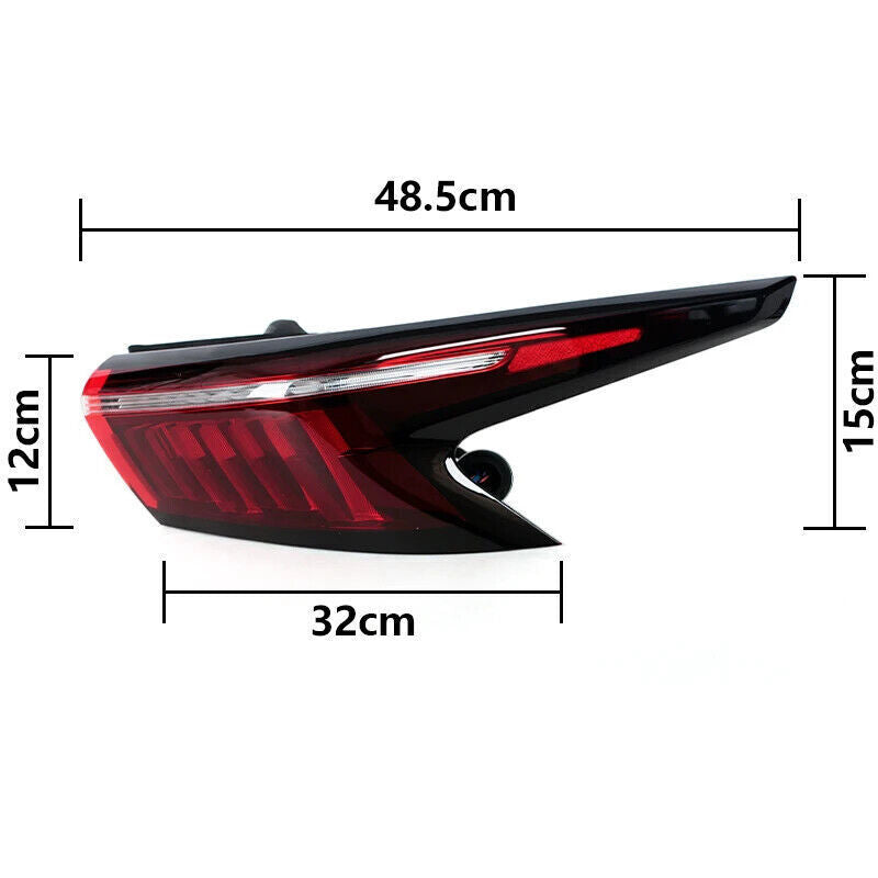 1Pcs Left for Chery Omoda 5 Rear Tail Light Reversing Light Brake Stop Light