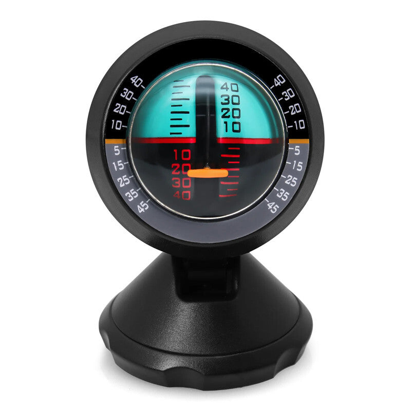 Car Inclinometer Slope Meter Multifunction Portable Compass Outdoor Measure Tool