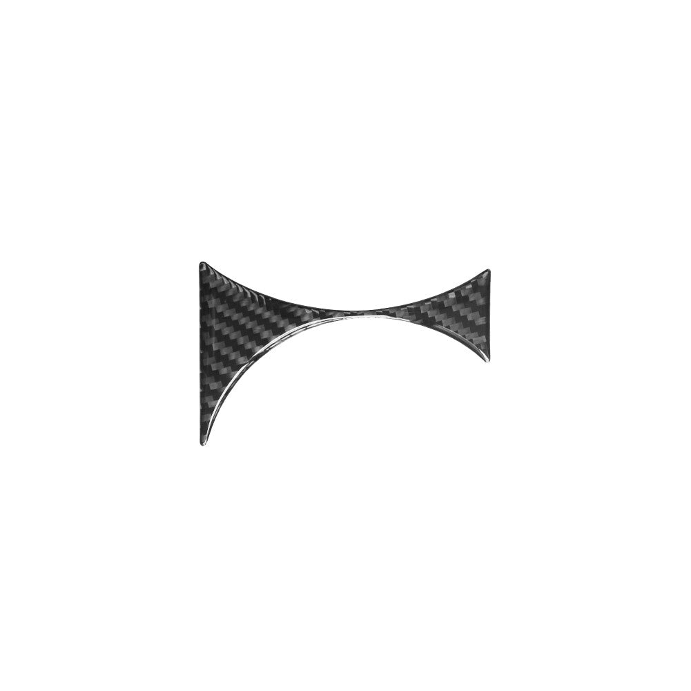 3X Carbon Fiber Cup Holder Outer Frame Trim for Jeep for Wrangler 2007-2010