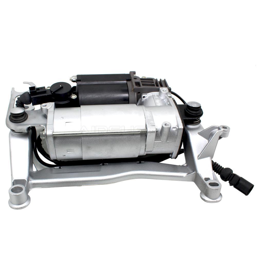 Air Suspension Compressor Pump for Audi Q7 (4LB) 2006-2015 7L8616006A w/Bracket