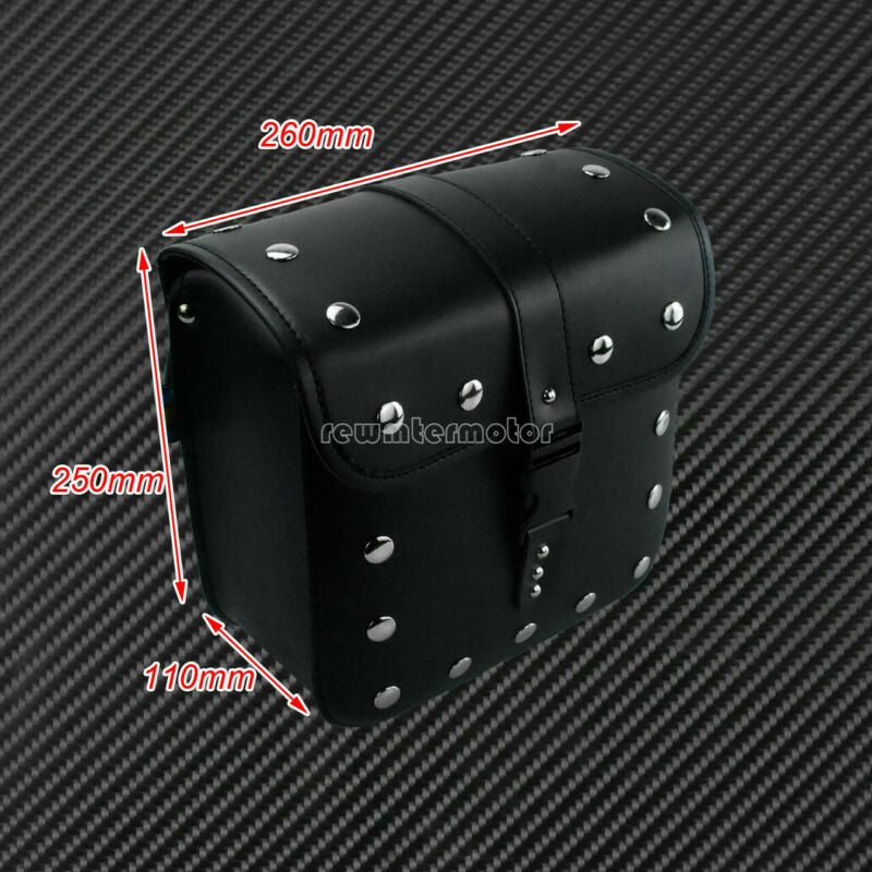 Motorcycle Saddle Bag Bike Side Storage Fork Tool Luggage Fit for Harley XL1200
