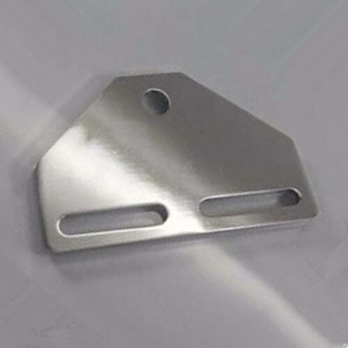 Chrome Bottom Mount Headlight Bracket Adapter for Harley Cruiser Custom/ for Kawasaki