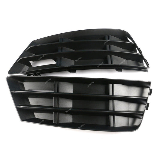 Left Side+Right Side Front Bumper Lower Grill Fit for Audi A4 B9 2016 2017 2PCS