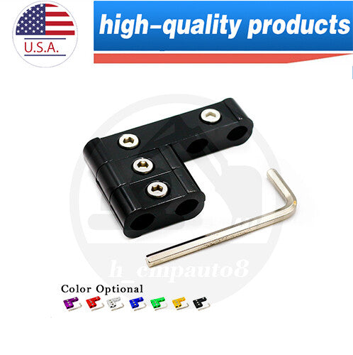 Engine Spark Plug Wires Separator Divider Clamp Kit Black for 8mm 9mm 10mm Set